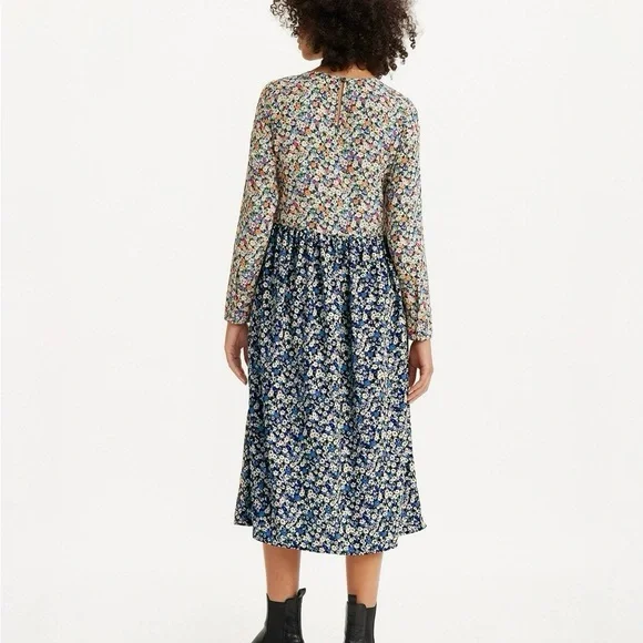 Levi’s Roman Floral Prairie Dress Cottagecore - Picture 2 of 9